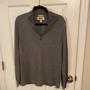 Men’s quarter zip sweater
